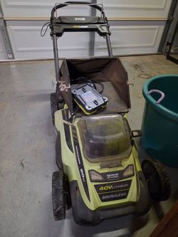 Ryobi 40v lawnmower brushless