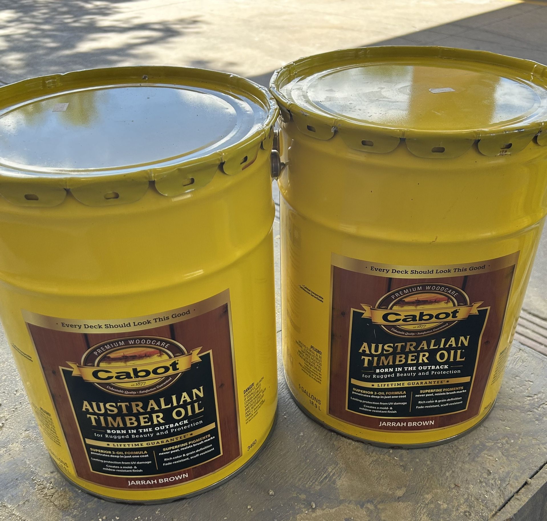 Stain/ Sealer 5 Gallon Your Choice $129