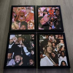 Framed Artist Photos