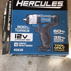 Hercules  1/4 Compact Impact Wrench 
