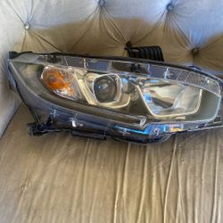 TRQ Driver Side And Passenger Side Headlight Assembly Halogen Compatible with 2019-2021 Honda Civic HO(contact info removed)