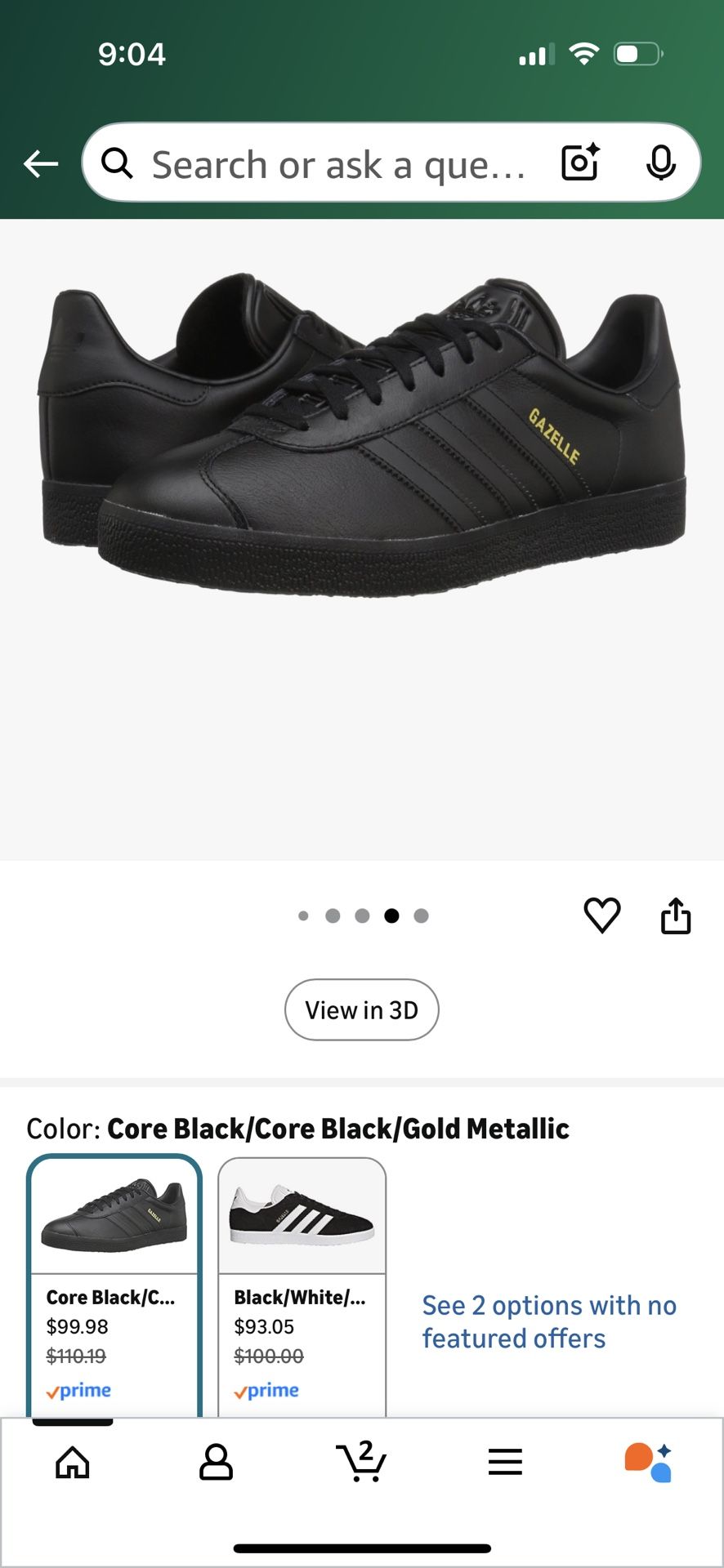 Men’s Adidas Gazelle Size 10 1/2