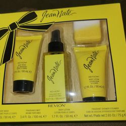 Gifted-(NEW) Jean Nate 4 Pc Gift Set!