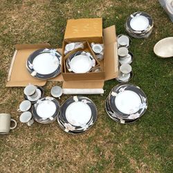 Mikasa China Set Glassware