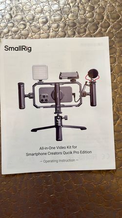 SmallRig 4704 Quick Pro Smartphone Video/Vlogging Kit – Complete
