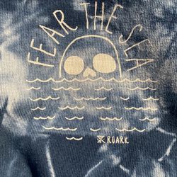 Roark Fear The Sea Navy hoodie Medium For Men