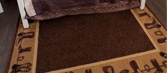 Western themed rug