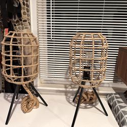 Woven Lamps