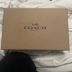 coach belt and wallet