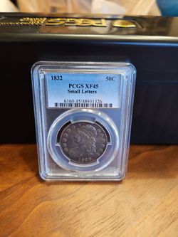 1832 Capped Bust Half Dollar