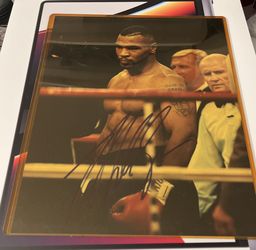 Mike Tyson Autograph