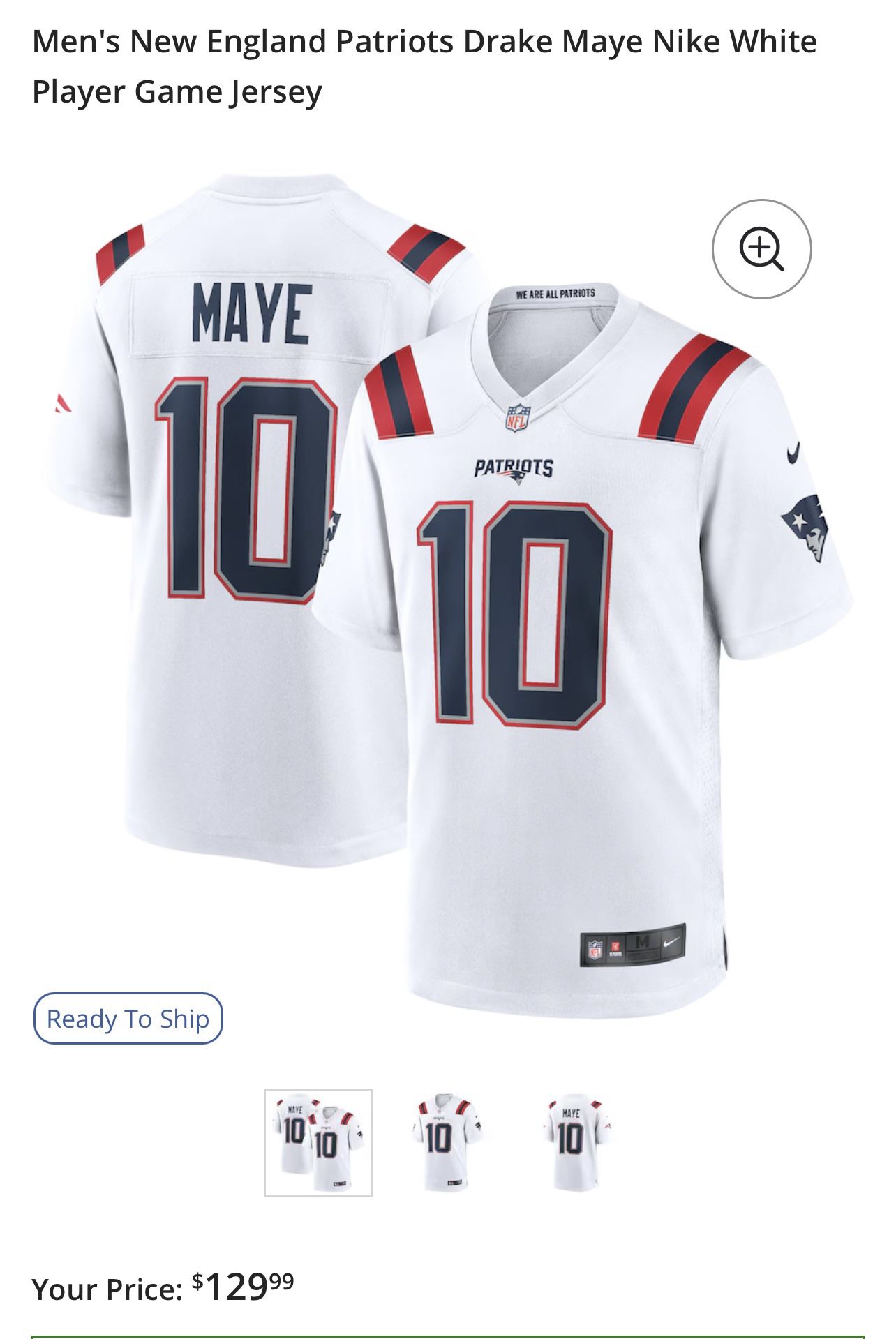 New England Patriots Jersey