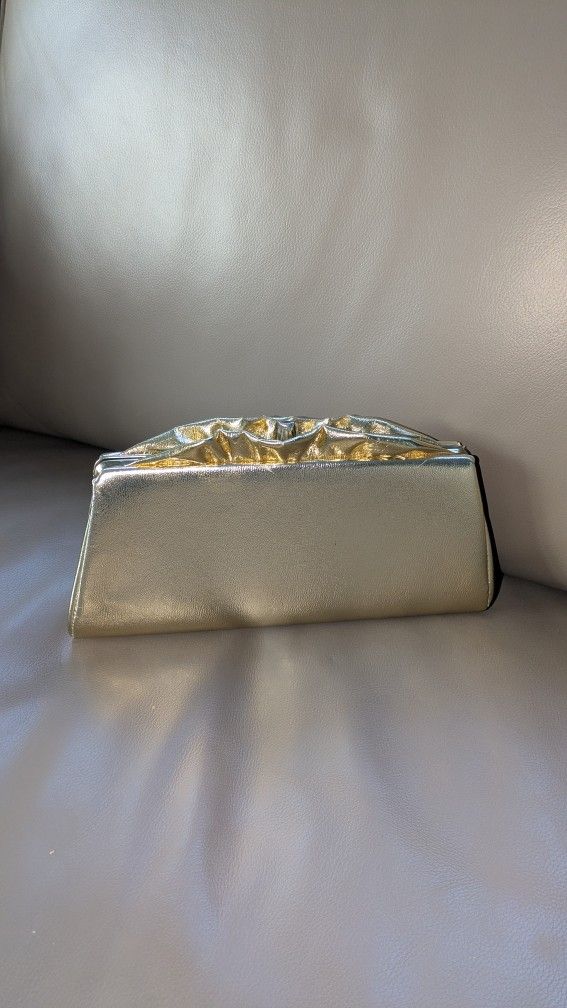 Gold Clutch Bag Vintage
