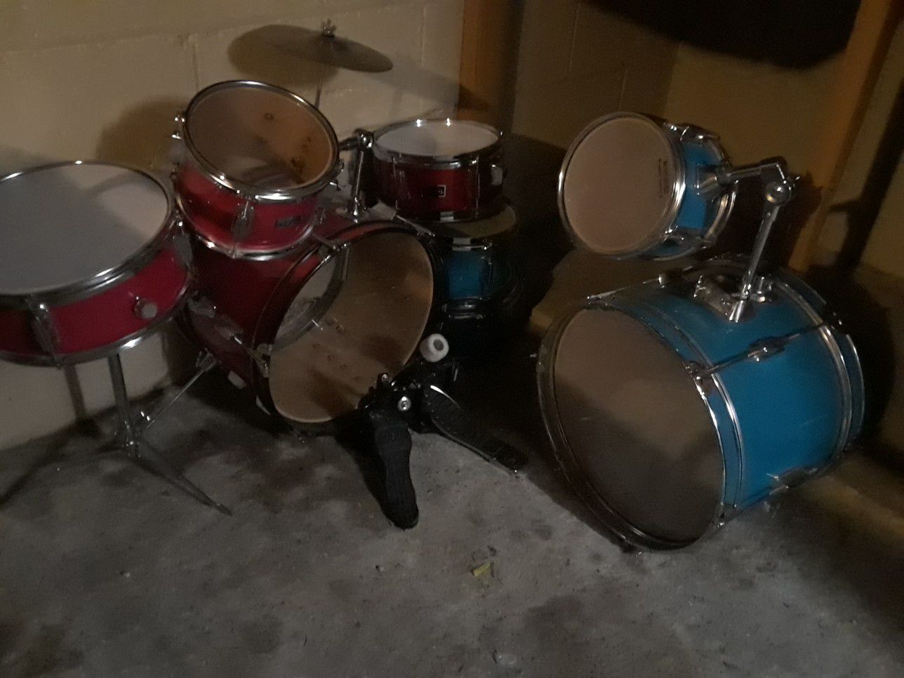 Two set kids drums