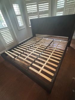 Free used king bed w box spring you pick up