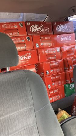 Sodas Drinks CASES 24 PK
