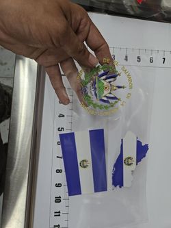 El Salvador UV Sticker
