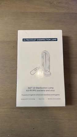 UV-C Ultraviolet Disinfection Lamp 360°