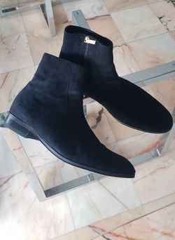 Black Suede Aldo Boots Sz 10.5 