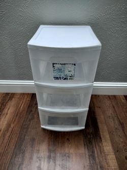 3 drawer plastic organizer
