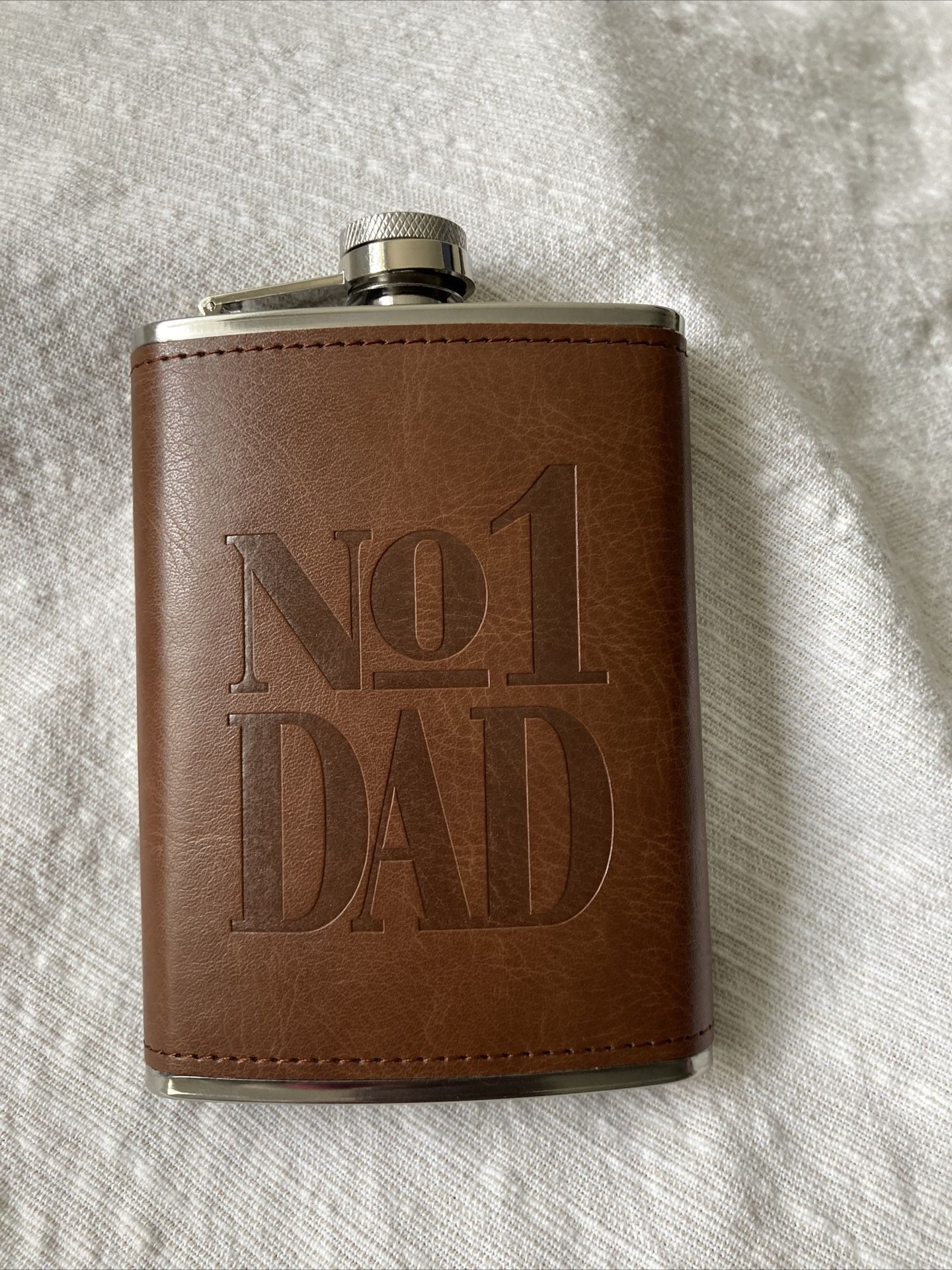 NO 1 Dad FATHERS DAY FLASK