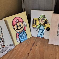 Hand Drawn Canvases $45 For All