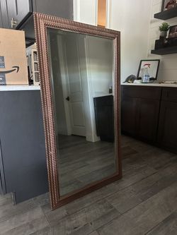 rose gold mirror