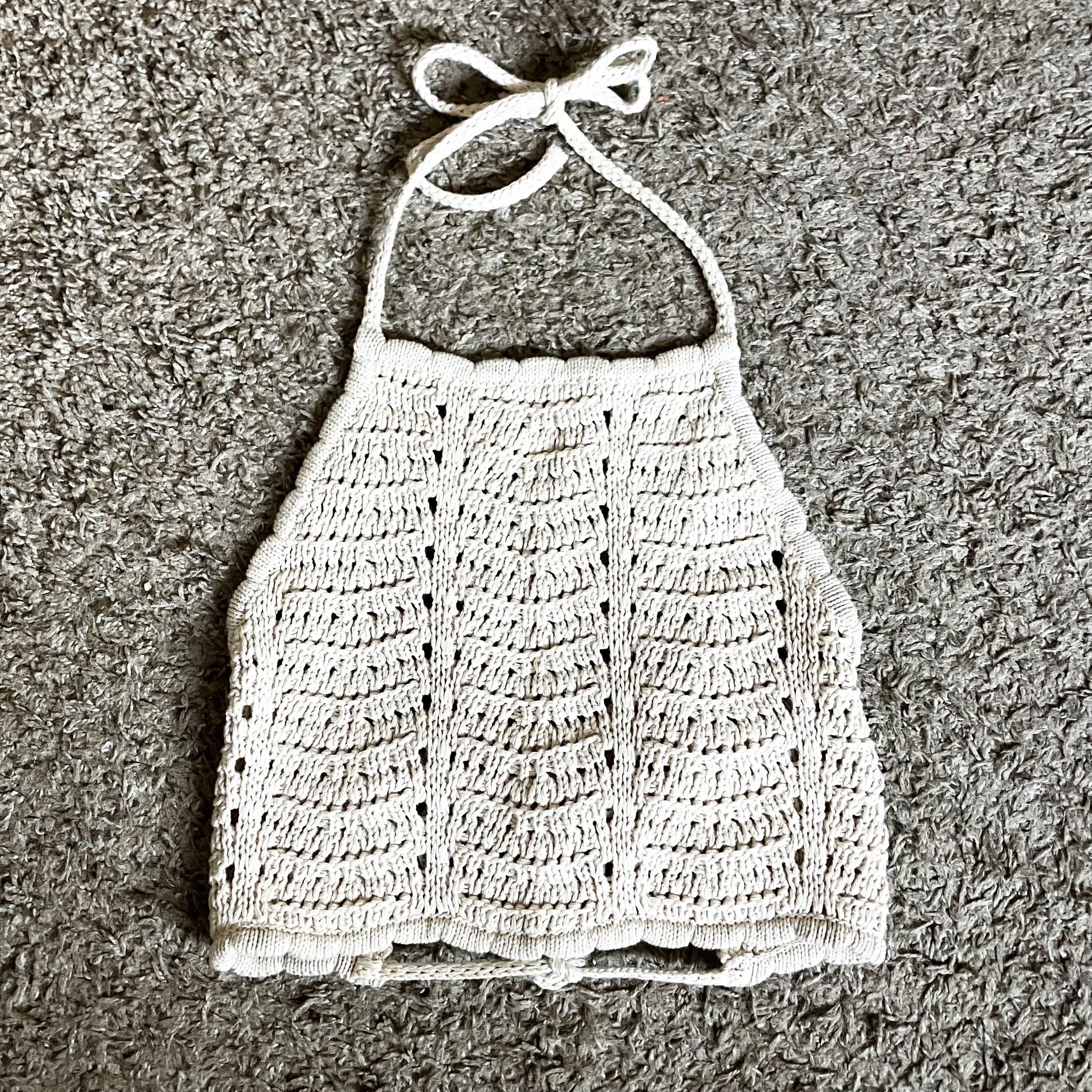 Cotton On Crochet Halter Top