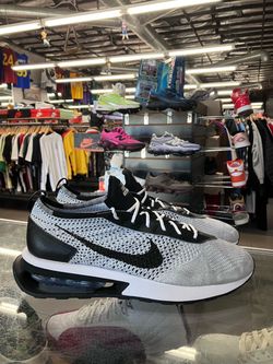 Nike Air Max Flyknit Racer Pure Platinum Black