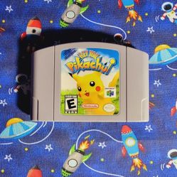 Hey You Pikachu Nintendo 64 N64 Authentic Tested Saves Polished Pins 