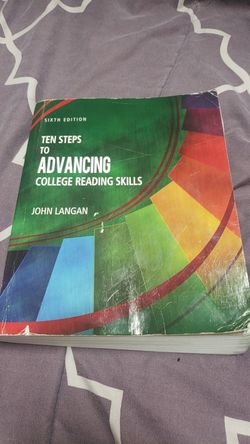 Ten Steps to Advancing college reading skills by john Langan 6th edition