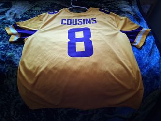 Vikings Cousins Jersey 3xl