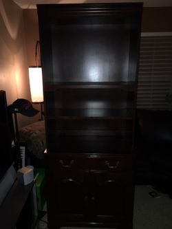 Tv stand book case