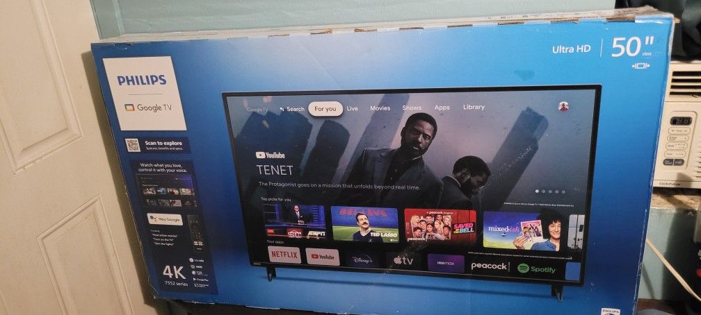 Philips 4k HD 50" TV