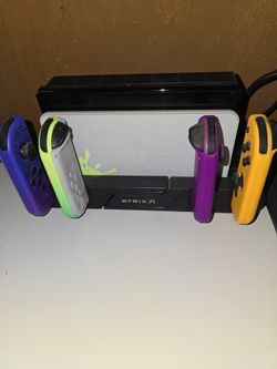 Nintendo Switch OLED Splatoon Version With Games