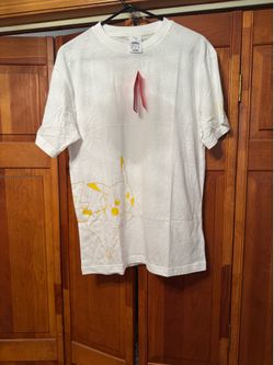 NWT PUMA x Pokémon Pikachu Relaxed Graphic Tee White Men's Size Extra Large Short Sleeve