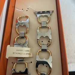 Tory Burch Stainless Steel Apple Watch Band for Sale in Los Angeles, CA -  OfferUp