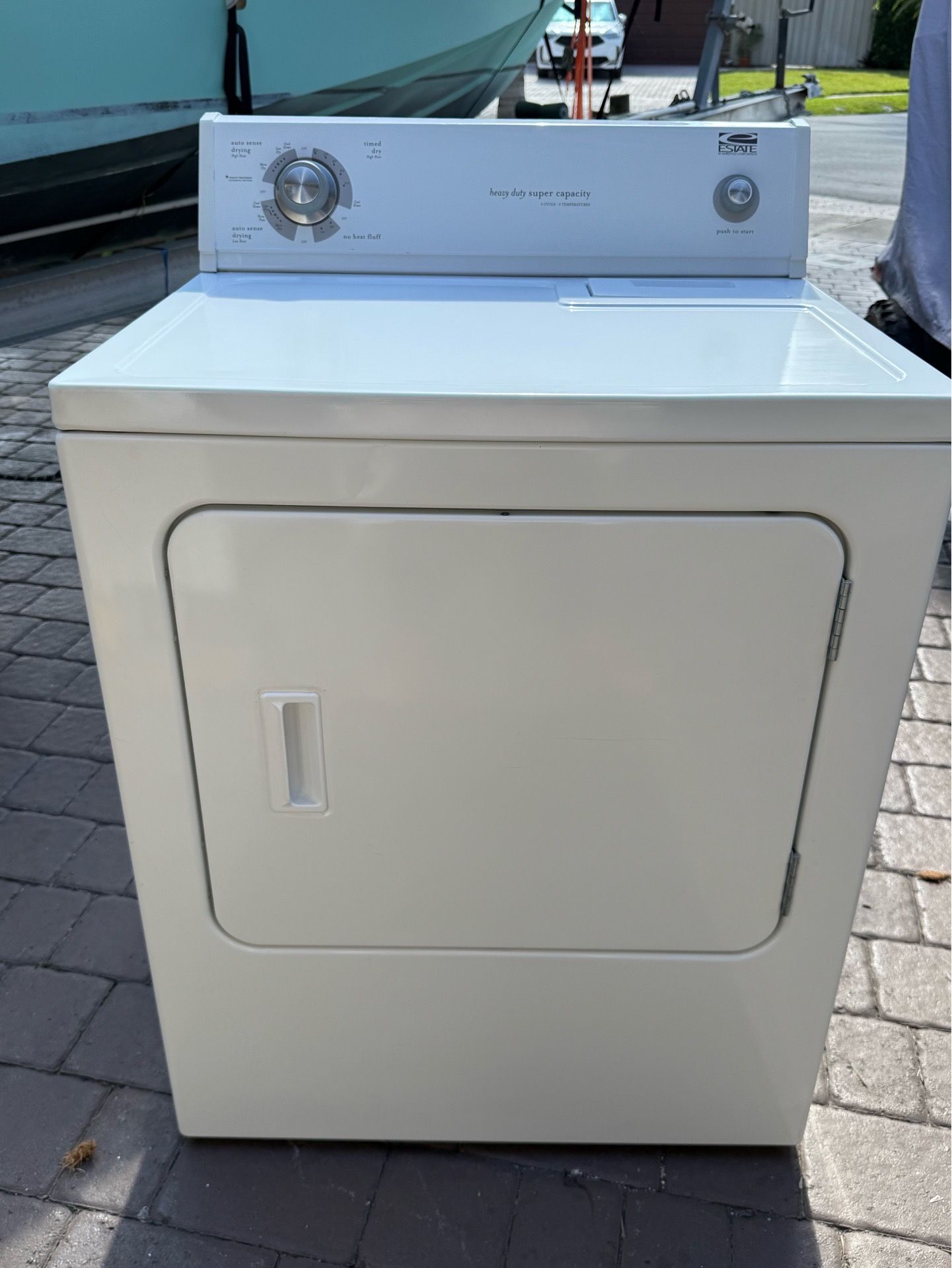 WHIRLPOOL ESTATE DRYER