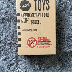 Mariah Carey Holiday Celebration Barbie Doll Mattel