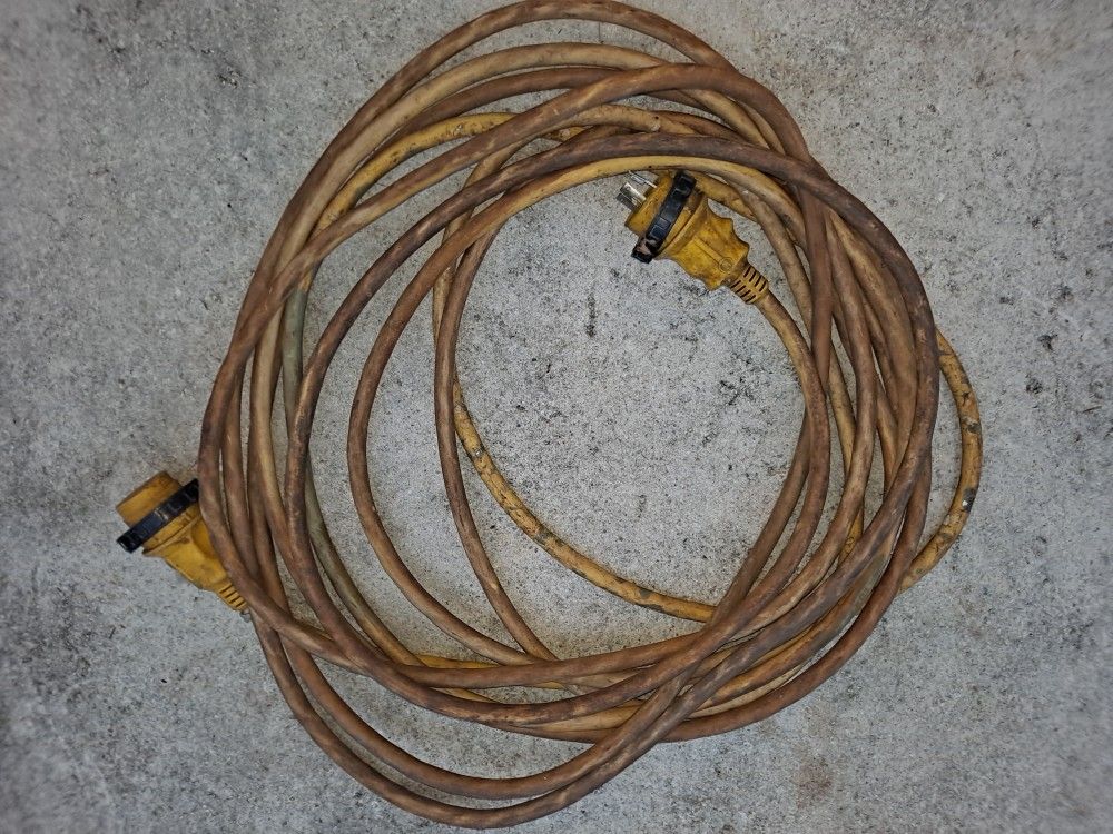 30 Amp 115 Volt 50' Boat Marine Power Cord