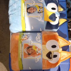 Bluey Hooded Blanket