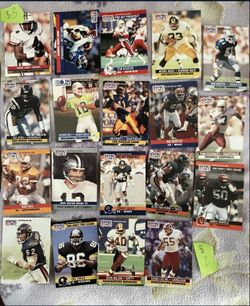 This Cards Of NFL there are $2and  One Card is $3 Good Condition.