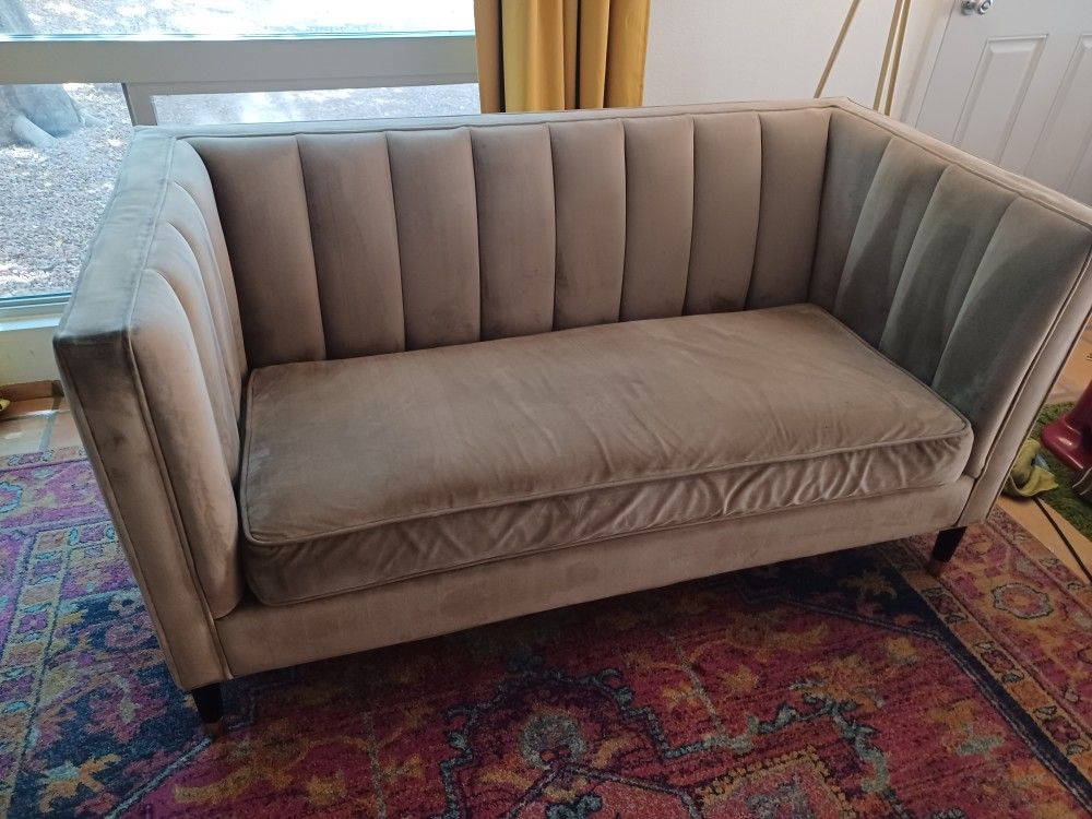Mid Century Sofa Loveseat