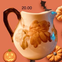 Franciscan Fall Leaves Creamer