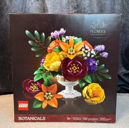 LEGO Botanicals Flower Arrangement 10345 1161PCS New Factory Sealed