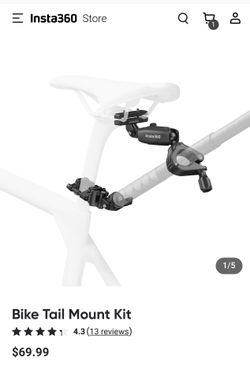 85cm Invisible Selfie Stick / Bike Tail Mount Kit