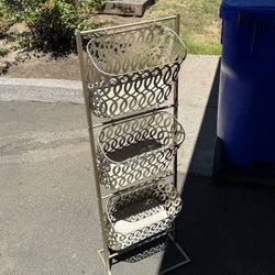 Magazine Rack Or Flower Holder 