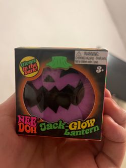 NeeDoh (NEW) Jack glow lantern