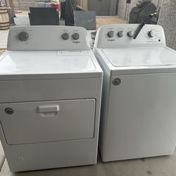 Whirlpool washer and gas dryer