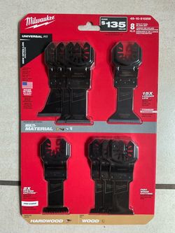 Milwaukee. Oscillating Multi-Tool Blade Set (8-Piece).